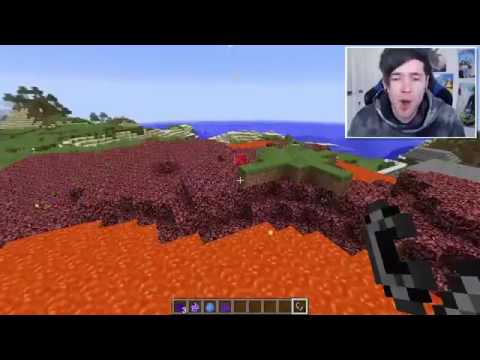 DanTDM The Diamond Minecart TDM MINECRAFT NUCLEAR MISSILE!!!