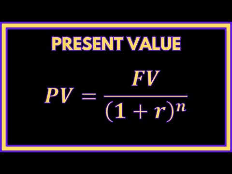 How to Calculate PRESENT VALUE (Quick Guide) 💡 | Finance 101