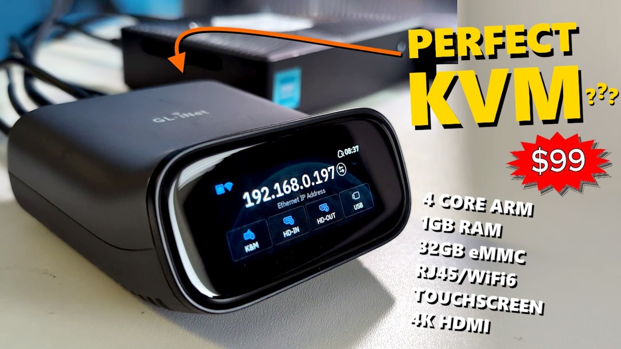 GL.iNet Comet Pro KVM Review - The JetKVM Killer for $99?