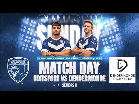 Boitsfort vs Dendermonde - Seniors II - Live (28-09-2025)