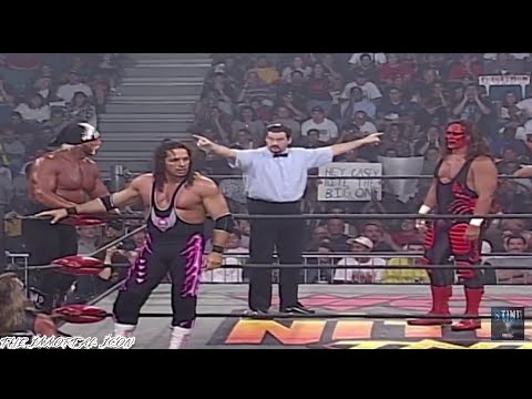 Sting and Lex Luger vs Bret Hart and Hollywood Hulk Hogan:Part 1