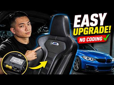 BMW Seat UPGRADE & Retrofit M3 M4 M2 Seats on a F30 F22 F32