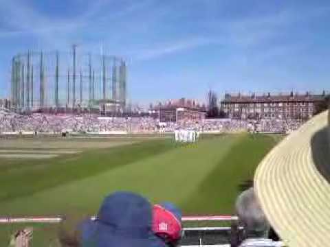 The aftermath of the Flintoff run out.