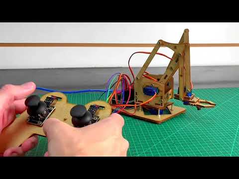 Kit Braço Robótico Arduino - aprenda robótica e programação na prática!