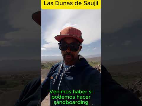 DUNAS DE SAUJIL - CATAMARCA #Shorts