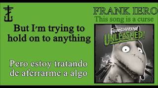 FRANK IERO - This song is a curse... [Lyrics in English and Spanish]