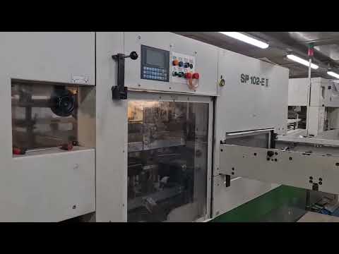 Bobst SP 102-E- cutting machine | PP LION