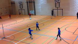 preview picture of video 'Faustball U12 Finale 1. Satz (1/3)'