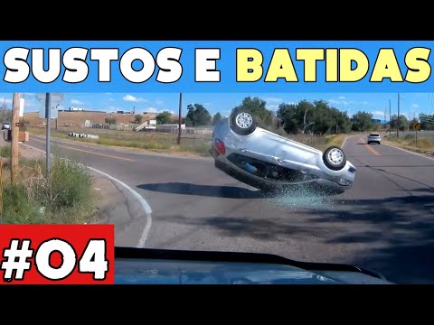 SUSTOS E BATIDAS DE CARRO (EP.04) Idiots in cars #4