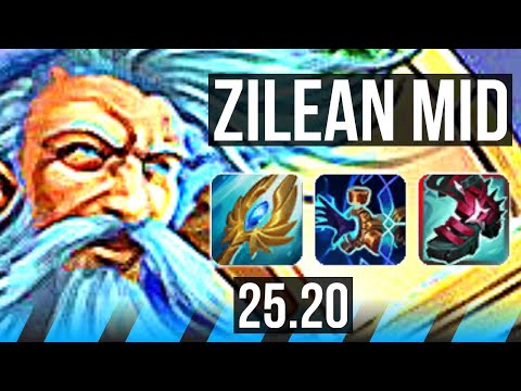 ZILEAN vs ORIANNA (MID) | 8/3/23, 28k DMG | EUW Diamond | 25.20
