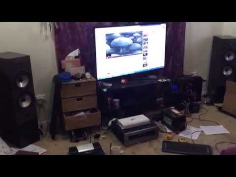 B2 Quattro 4 Channel powering a pair of Energy C8 speakers ( THX Nature Test )