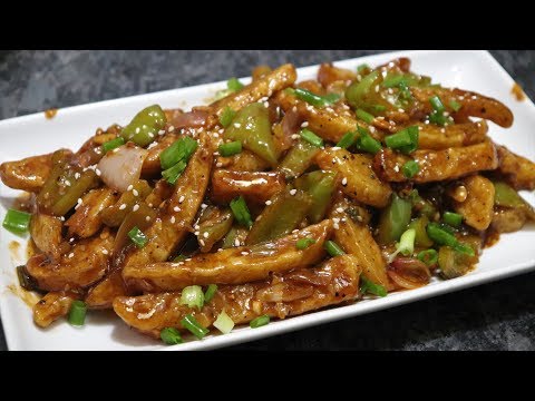 Restaurant Style Chilli Potato | Chinese Recipe Video