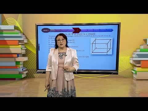 TeleŞcoala: Matematică clasa a VIII-a – Aplicaţii în corpurile geometrice studiate (@TVR2)