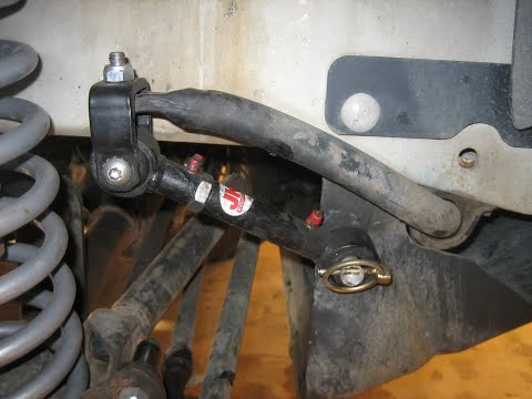 JKS 0-4 inch Quicker Disconnects on a 98 Jeep XJ Cherokee