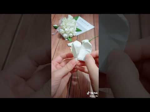 പേപ്പർ ഉപയോഗിച്ച്  നമുക്ക് ഈസിയായി പൂവ് നിയമിക്കും easy methods for making jasmine flower