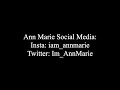 Ann Marie Have You Lyrics