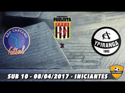 10-São Caetano Futsal 0x1 Ypiranga  - Paulista 08/04/17