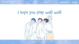 [中字/手繪] WINNER(위너) - WELL (lyrics video)