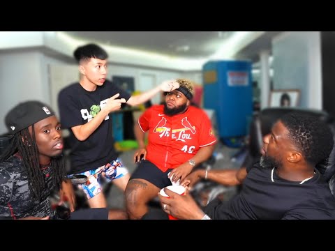 Rayasianboy Tell Kevin Hart About Going to Military on Kai Cenat's Stream.. 😂