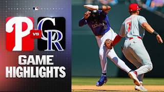 Phillies vs. Rockies Game Highlights (4/5/26) | MLB Highlights