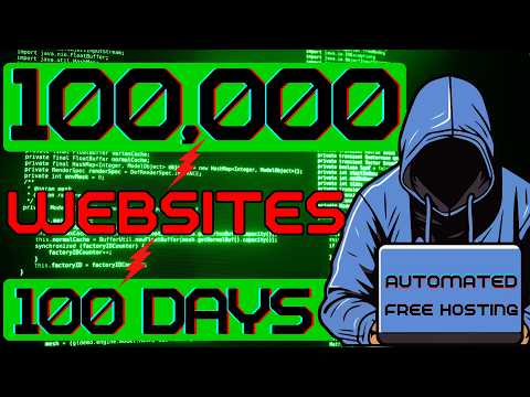 Build 100,000 Websites In 100 Days Fully Automated (Free Hosting, SEO Friendly)