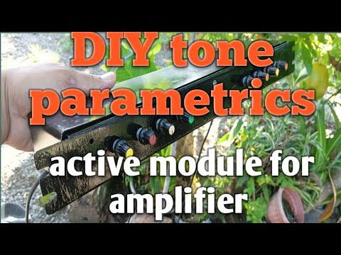 Active tone parametrics for amplifier/tone control