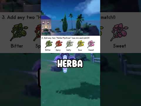 How to make ANY Shiny Sandwich in Pokemon Scarlet and Violet | Shiny Sandwich Guide! #pokemon #short