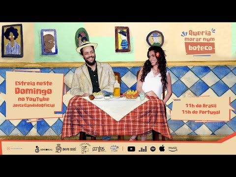 Queria morar num boteco - teaser - Joyce Cândido e António Zambujo - música de Roger Resende