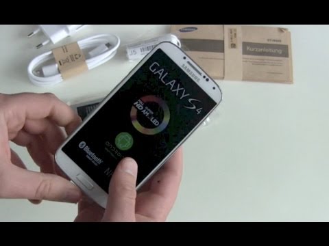 Samsung Galaxy S4 Unboxing