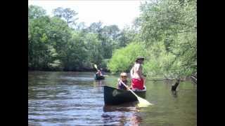 preview picture of video 'Edisto River Colleton Park Y-Guides canoe camping trip 2011'