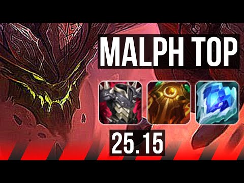 MALPHITE vs FIORA (TOP) | 8/3/16, 35k DMG | EUW Master | 25.15