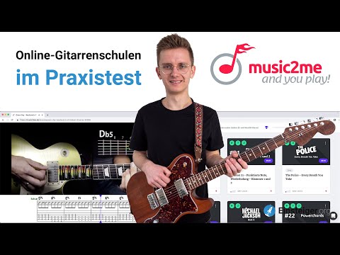 Music2me Test + Erfahrungen | Online-Gitarrenunterricht zum Gitarre lernen im Test | Einsteiger.org