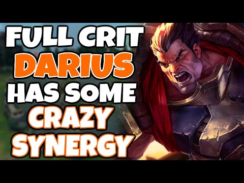 FULL CRIT DARIUS MID actually has some CRAZY SYNERGY with his KIT | 12.13