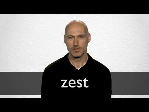 How to pronounce ZEST in British English