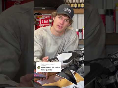 Why choose WAY different hand guards than most people #motocross