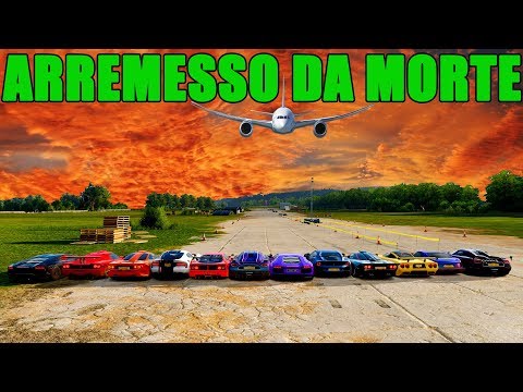 ARREMESSO DA MORTE NO AEROPORTO ABANDONADO - FORZA HORIZON 4 - GAMEPLAY