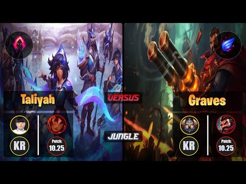 Canyon TALIYAH (Jungle) [Dark Harvest] VS GRAVES - Challenger KR Patch 10.25