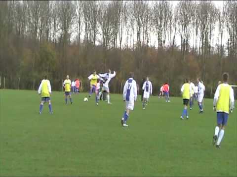 DWO 5 VV Moerkapelle 8 2-8 22 november 2008 doelpunt  Raymond van Tongeren 0-3 en doelpunt DWO 1-3