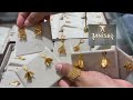 Tanishq Lightweight Different Types Of Gold Jhumka Stud And Bridal Wear Gold Earrings Price