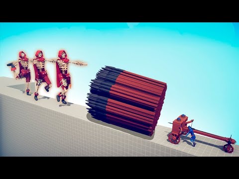 3x SKELETON GIANT vs EVERY GOD - TABS | Totally Accurate Battle Simulator 2024
