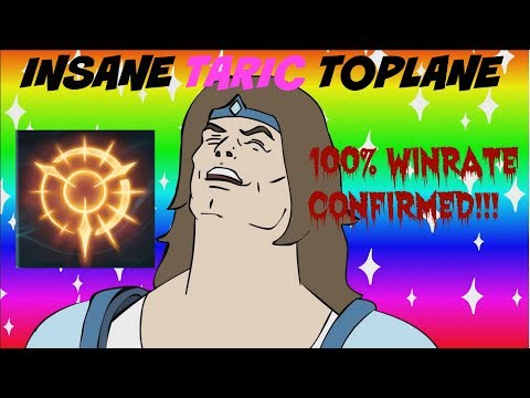 NEW TARIC TOP STRAT!!! PRESS THE ATTACK | MAOKAI RAGEQUIT AFTER THAT :o