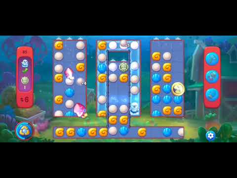 Fishdom Atlantis Cup Stage 85 (with ingame lightning and firecracker boosters)