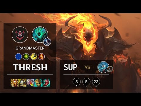 Thresh Support vs Zilean - EUW Grandmaster Patch 11.9