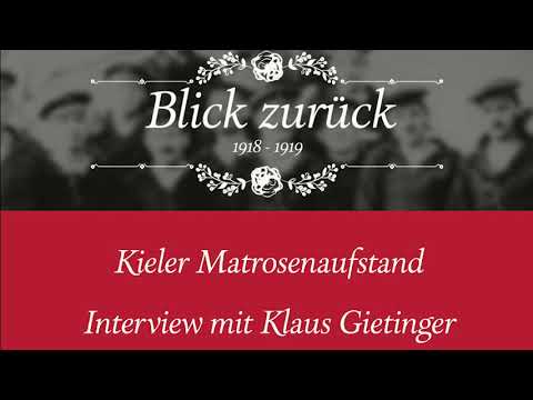 Interview Klaus Gietinger // Kieler Matrosenaufstand