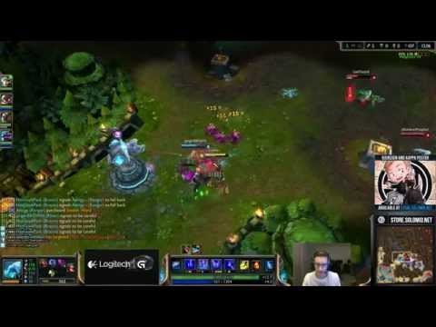 TSM Bjergsen Anivia vs Katarina [Challenger Ranked solo queue mid]
