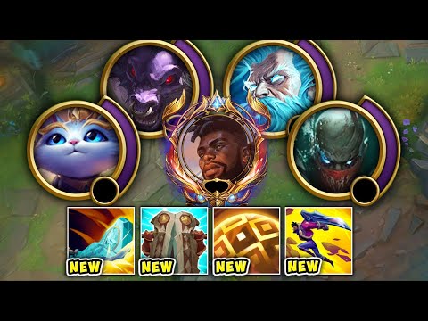 WE PLAYED THE WORLD'S FIRST K'SANTE FUNNEL! (HOW STRONG CAN HE GET?)