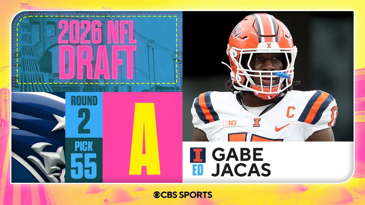 Patriots select Gabe Jacas in Second Round | 2026 NFL Draft Grades & Reaction