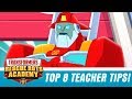 Top 8 Teacher Tips from Transformers Rescue Bots Academy 🍎World Teacher Day | Transformers Junior