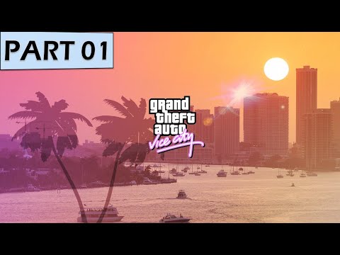 GRAND THEFT AUTO VICE CITY PS5 Walkthrough Gameplay Part 1 - INTRO (GTA DEFINITIVE REMASTERED)