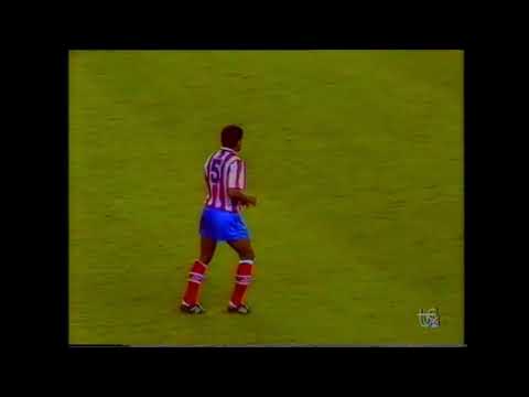 1990/91.- Atlético Madrid 3 Vs. Estrella Roja 2 (Trofeo Villa de Madrid)